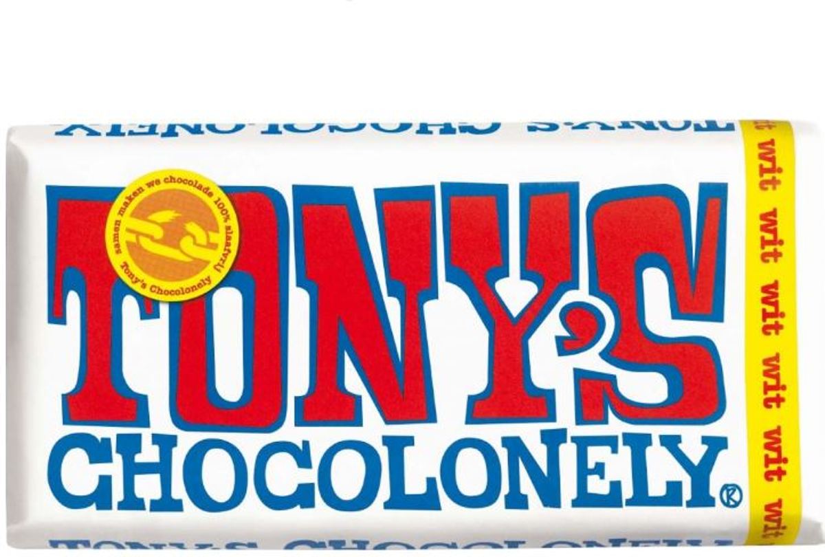 Tonys Chocolonely reep Wit - 15 x 180 gram